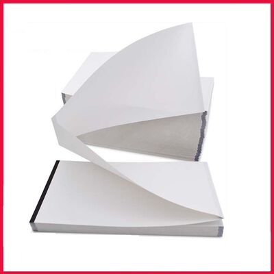 China 106x203mm Direct Thermal Paper Fanfold Printed Repeat Sensemarks BPA free for sale
