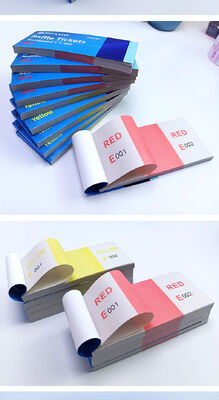 China 2 Part NCR Carbonless Raffle Tickets Book for sale