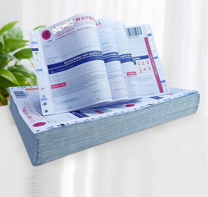 china 4 Ply 4 Part Carbonless Waybill for sale