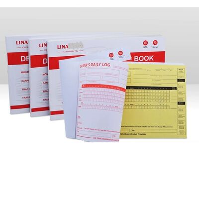 china 2 Ply 2 Part Carbonless Drivers Daily Log Book for sale