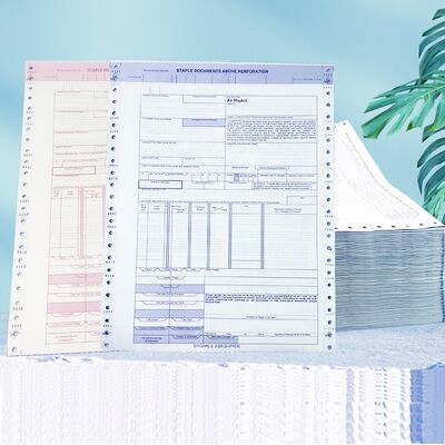 china 12 Ply 12 Part NCR Carbonless Air Waybill for sale