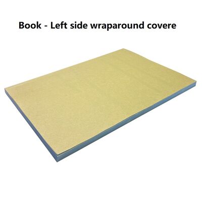 China 2 Ply Pre Printed Carbonless Insurance Book Wraparound Cover with Coding and Tear-free Dotted Line on Each Page for sale