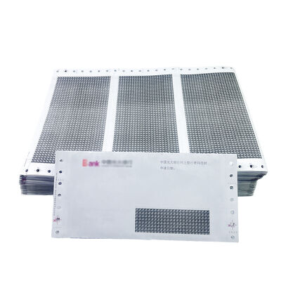 China Security Envelope 3 Ply for Banks 200x93MM for sale
