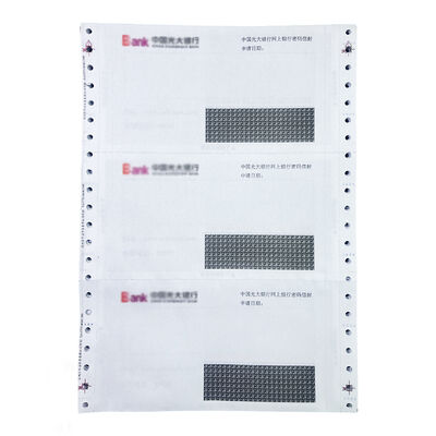 China Security Envelope 3 Ply for Banks 200x93MM for sale