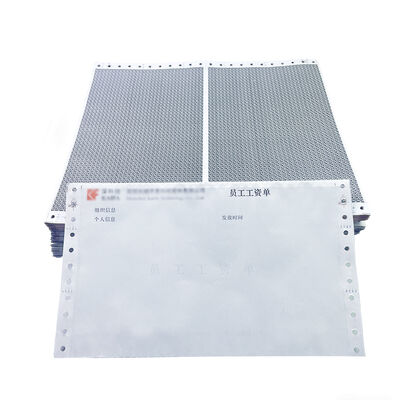 China Security Envelope 3 Ply Payroll Slip 241x140MM for sale