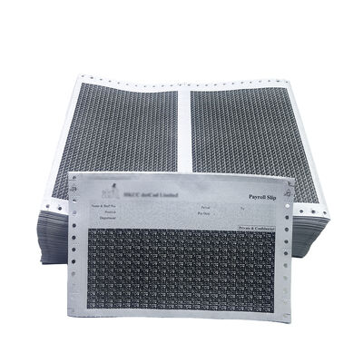 China Security Envelope 3 Ply Payroll Slip 241x140MM for sale