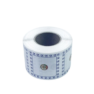 China 2x2 Inch Square Self-Adhesive Labels Perforated UV Printing Premium Adhesive Labels for sale