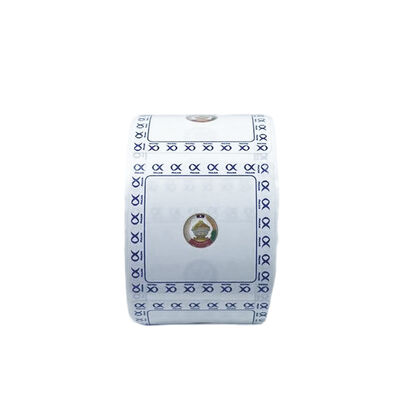 China 2x2 Inch Square Self-Adhesive Labels Perforated UV Printing Premium Adhesive Labels for sale