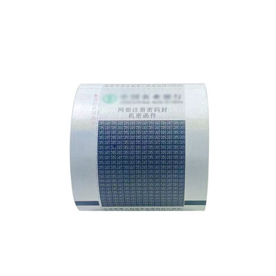 China 80x50mm Bank Security Envelope Roll 1 Ply Printed Repeat Sensemarks for sale