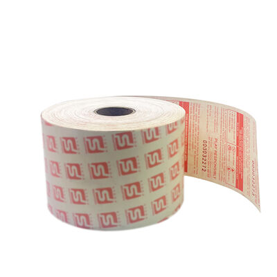 China Thermal Paper Roll Tickets Printed with Serial Numbers 80mm for sale