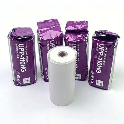China UPP 110HG High Glossy Thermal Paper Roll with Coating 110mmx18m for sale