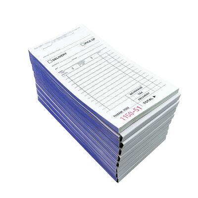 China 3 Part Carbonless Food Delivery Form for sale