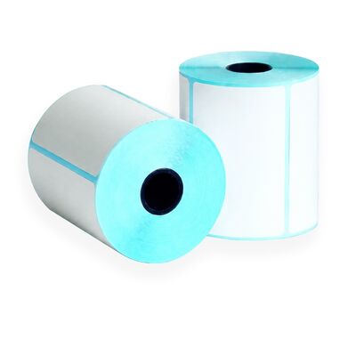 China Thermal Adhesive Blank Labels 2x1 Inch Multiple Purpose for sale