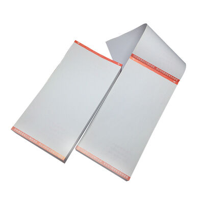 China Fanfold Direct Thermal Delivery Notice with Sensemarks BPA free for sale