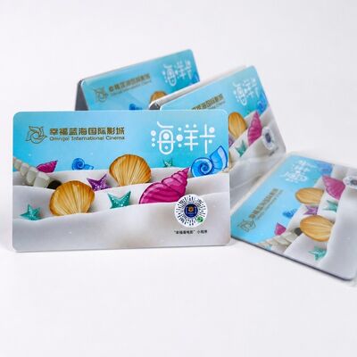 China PVC Membership Cards for Cinemas and Theme Parks for sale