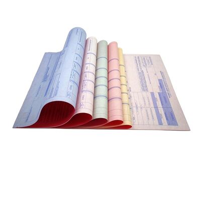 China 8 Part Carbon Coated Air Waybill for sale