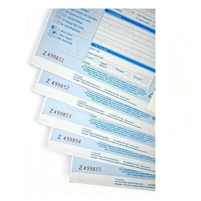 China 2 Part Carbonless Vehicle Inspection Checksheet Book for sale