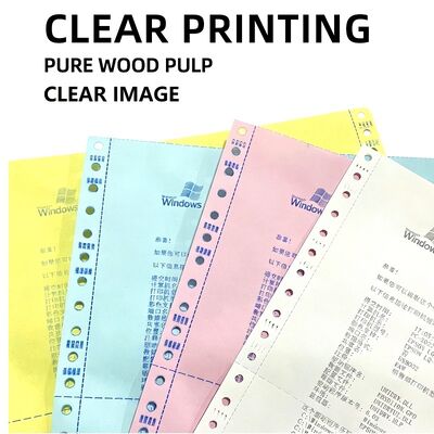 China 4 Part Printed Perforated Waybill NCR Carbonless Copy Form for sale