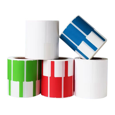 57x80mm Thermal Print Adhesive Color Label Rolls