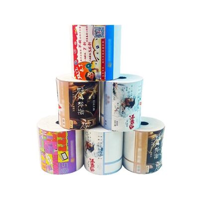 80x85mm Thermal Cinema Ticket Rolls UV Printing